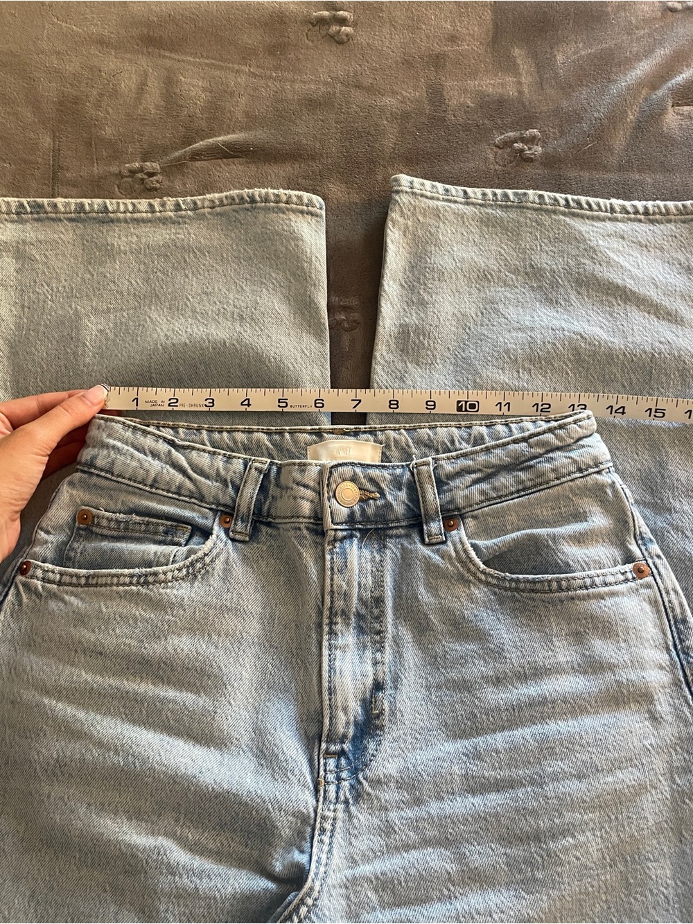 H&M Light Blue Straight-Leg Women's Jeans - Picture 2 of 5